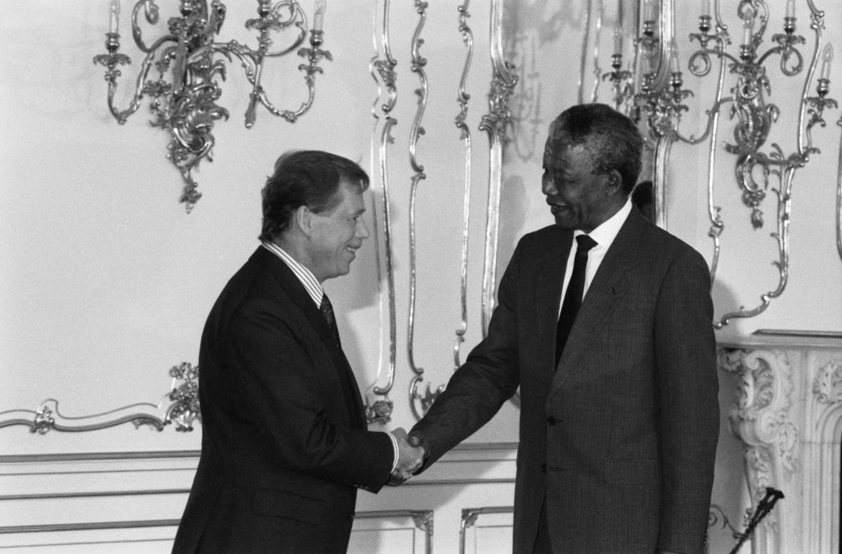 Tvůrčí Afrika: Havel a Mandela a lidská práva